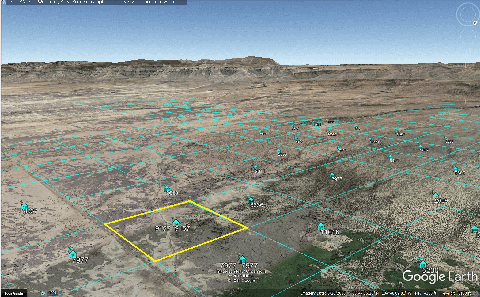 ** SOLD ** 5499 10 Acres Culberson County Texas 9157 Country Land Store