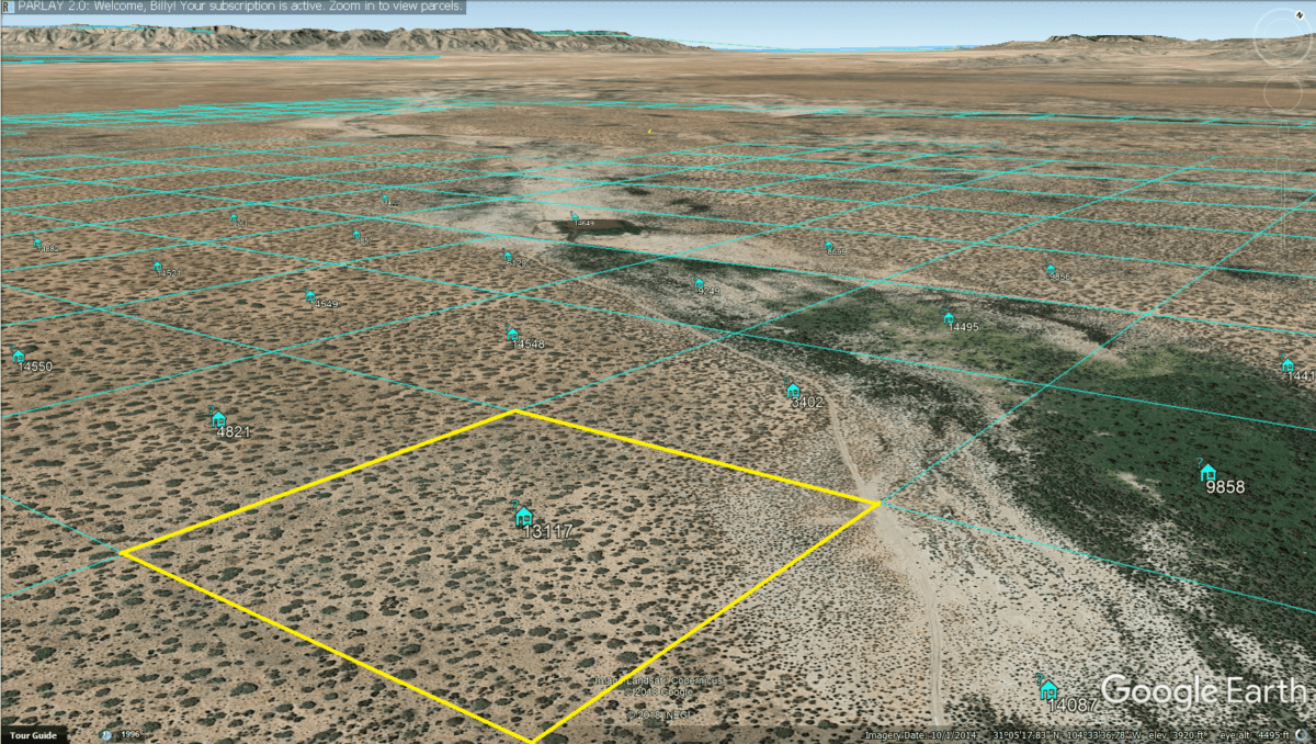 ** SOLD ** 10 Acres Culberson County 13117 Parcel 18 Country Land Store