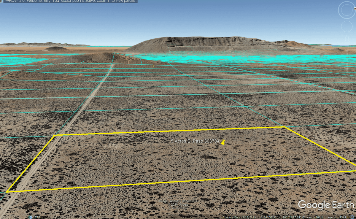 ** SOLD ** 5.00 Acres just outside of El Paso, TX! 303784 Country Land Store