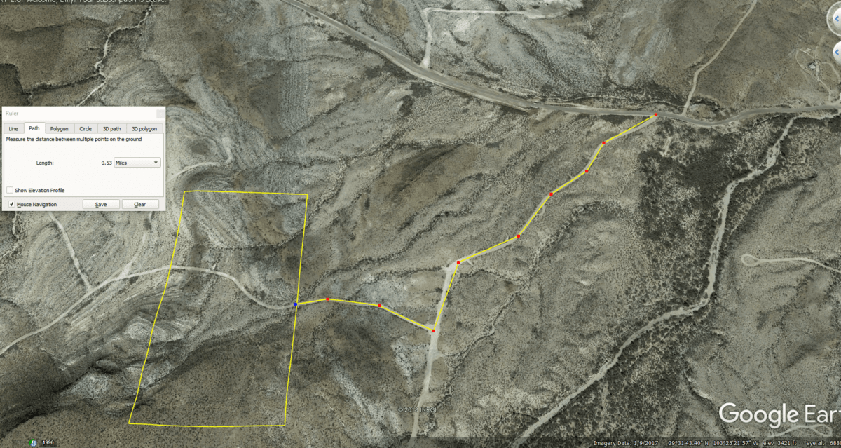 ** SOLD ** Terlingua Ranch 20 Acres Easy Access & Beautiful Views