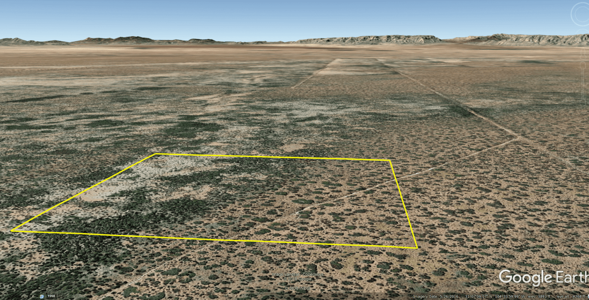 * SOLD * 10 acres with Mountain Views near Van Horn, TX! 9386 161/mo